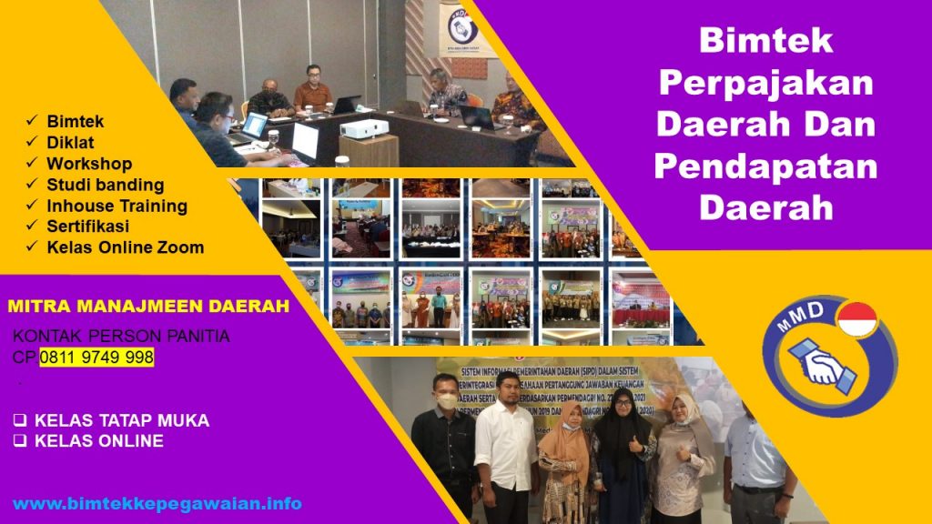 Bimtek Perpajakan Daerah Dan Pendapatan Daerah