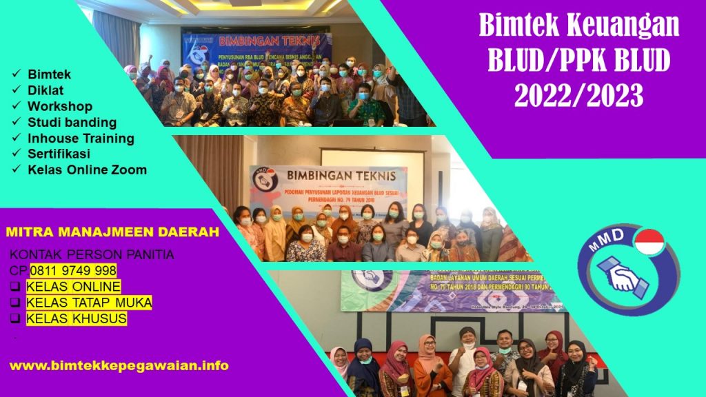 Bimtek Keuangan BLUD/PPK BLUD 2022/2023