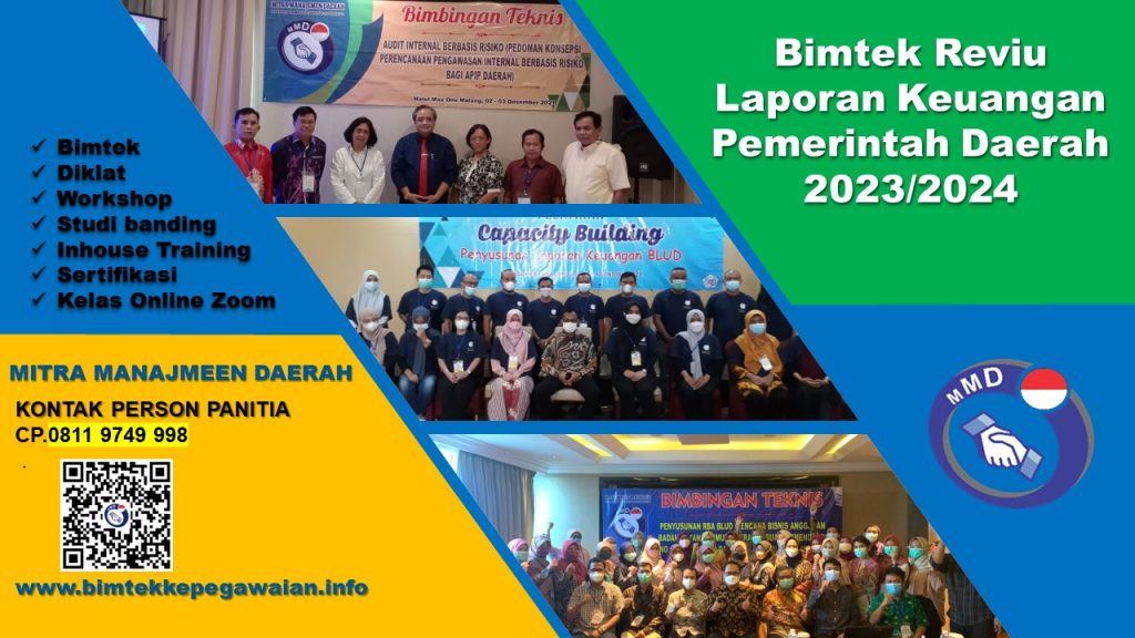 Bimtek Reviu Laporan Keuangan Pemerintah Daerah 2023/2024