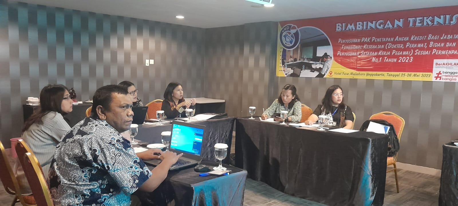 Bimtek Penyusunan PAK Penetapan Angka Kredit Bagi Jabatan Fungsional Kesehatan 2023 /2024