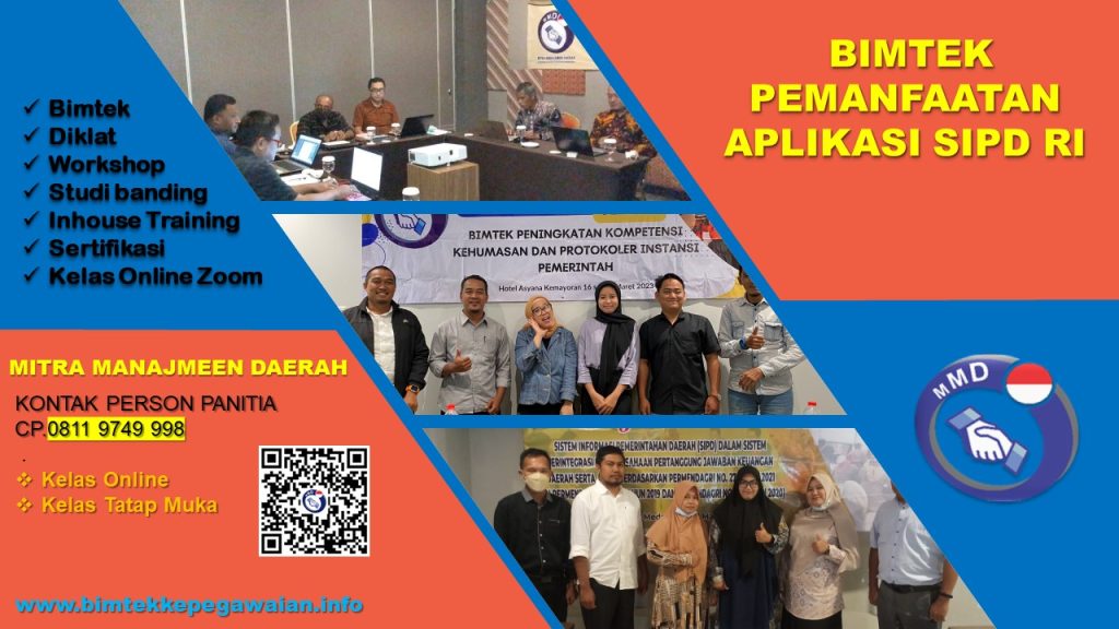 Bimbingan Teknis Impelementasi SIPD RI 2023-2024