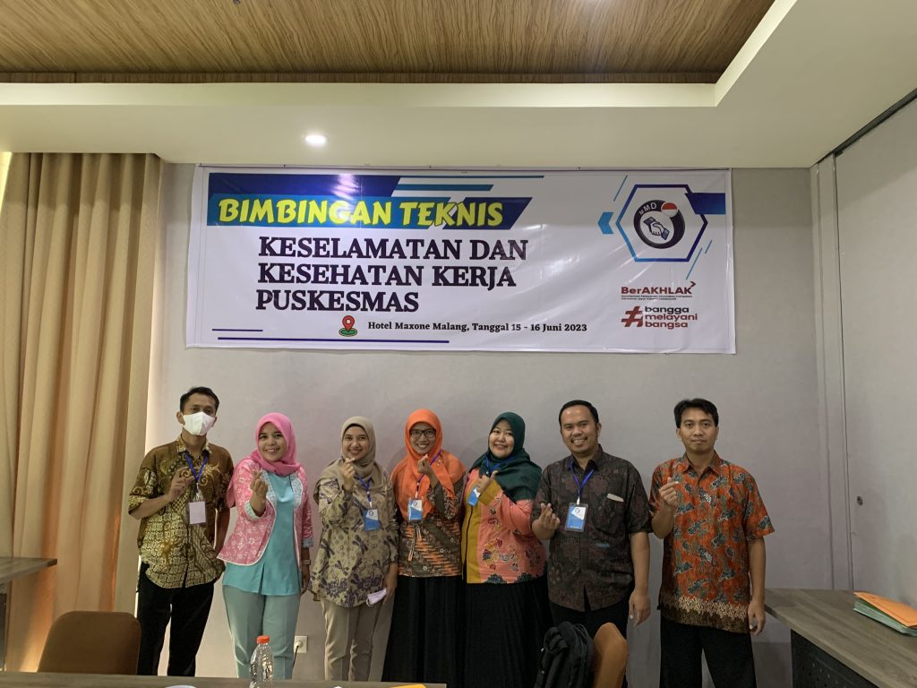 Bimtek K3 Puskesmas 2023/2024