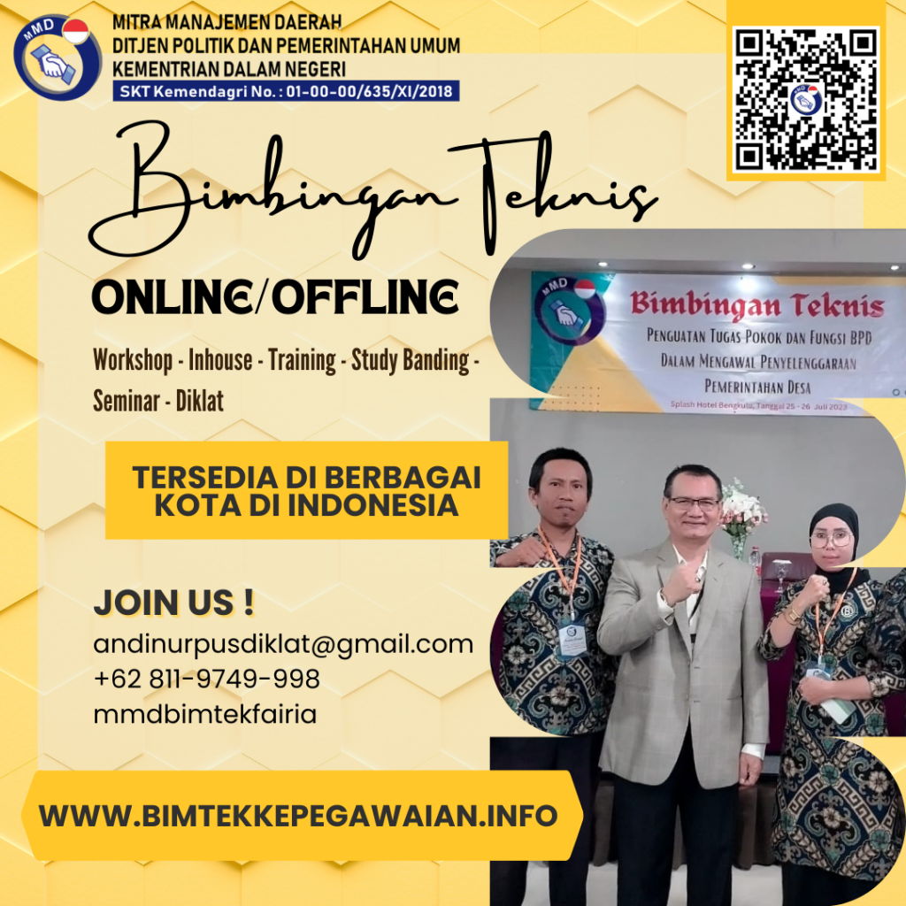 INFO BIMTEK KEUANGAN DESA 2023/2024