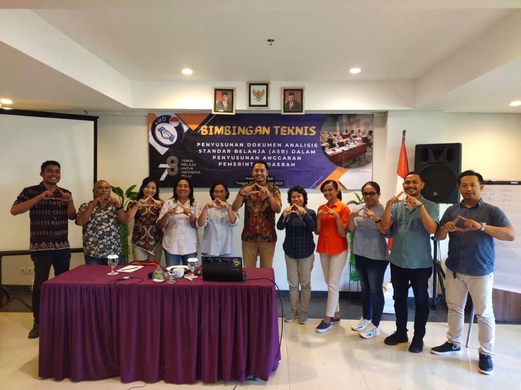 Bimtek Penyusunan Dokumen Analisis Belanja ( ASB) Dalam Penyusunan Anggaran Pemerintah Daerah 2023/2024