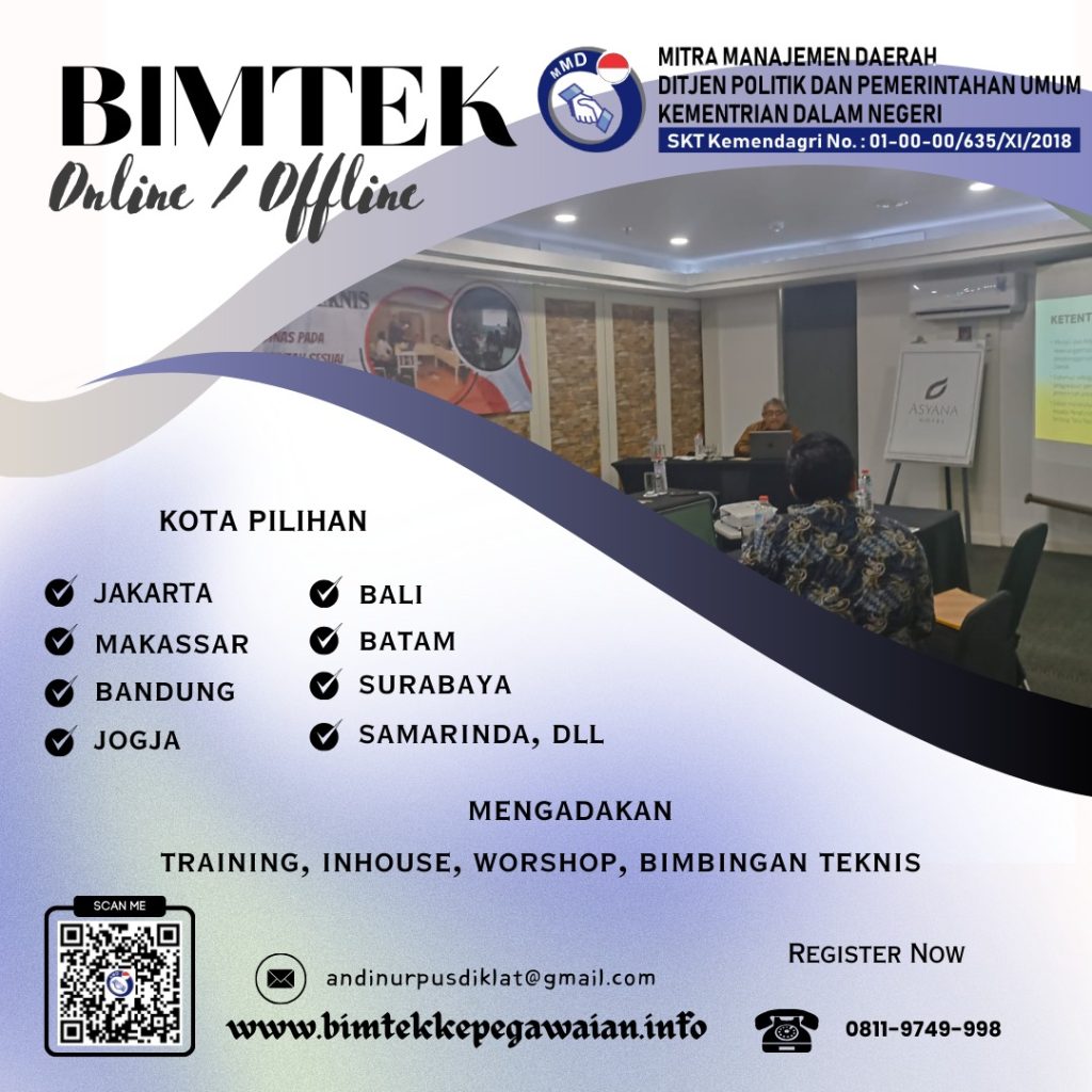 Bimtek Pedoman Penyusunan RPJPD Instruksi Kemendagri Nomor 1 Tahun 2024