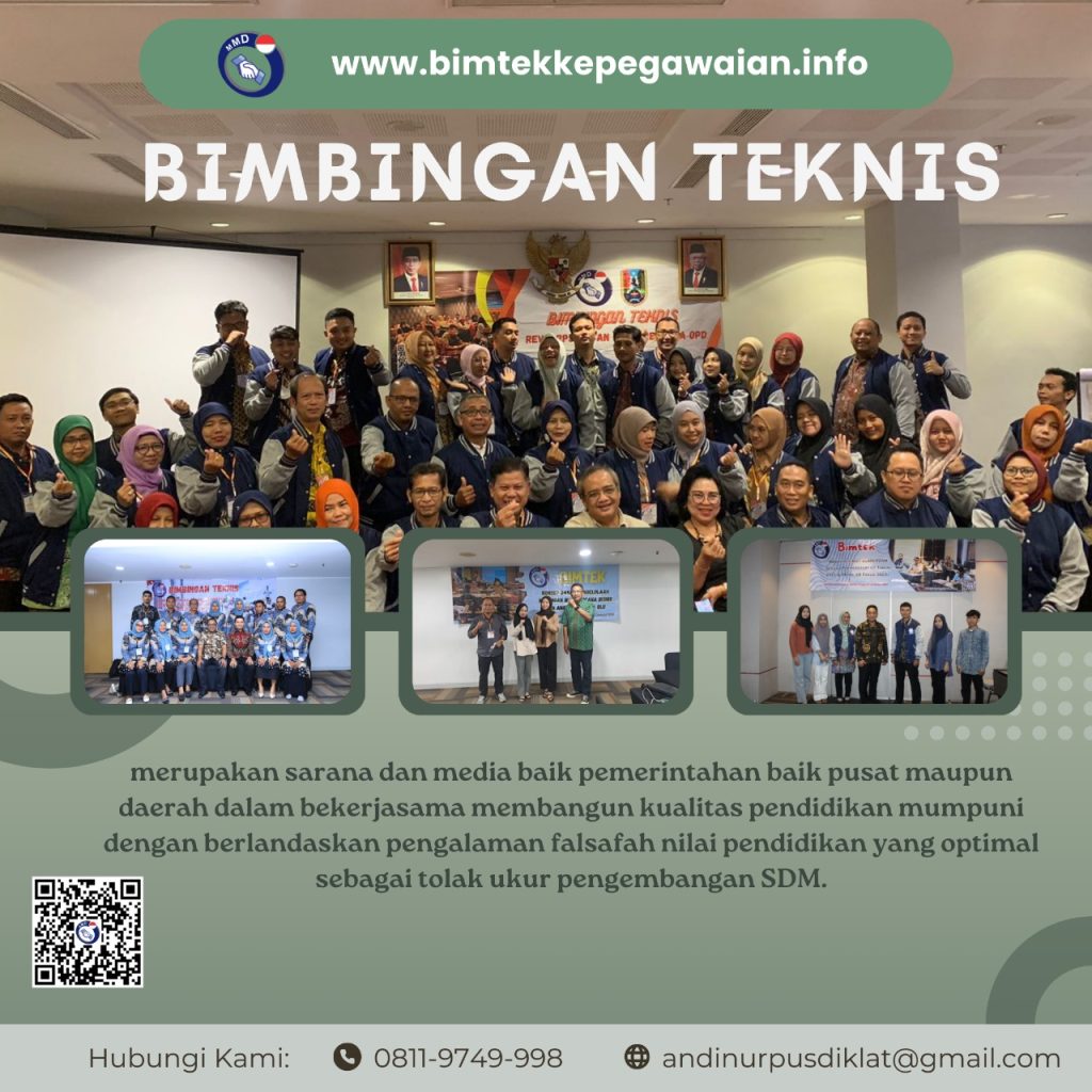 Jadwal Bimtek SIPD RI Republik Indonesia ( Penatausahaan Dan Pelaporan Keuangan ) 2024 -2025