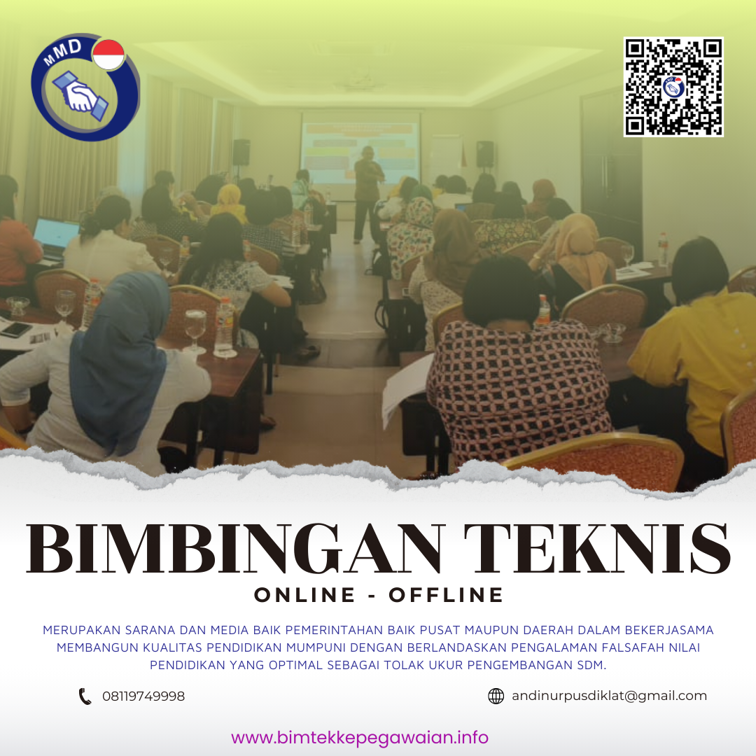 Bimtek Teknis Tata Cara Penyusunan SKP Sasaran Kerja Pegawai & Daftar Usul Penetapan Anggka Kredit 2024-2025