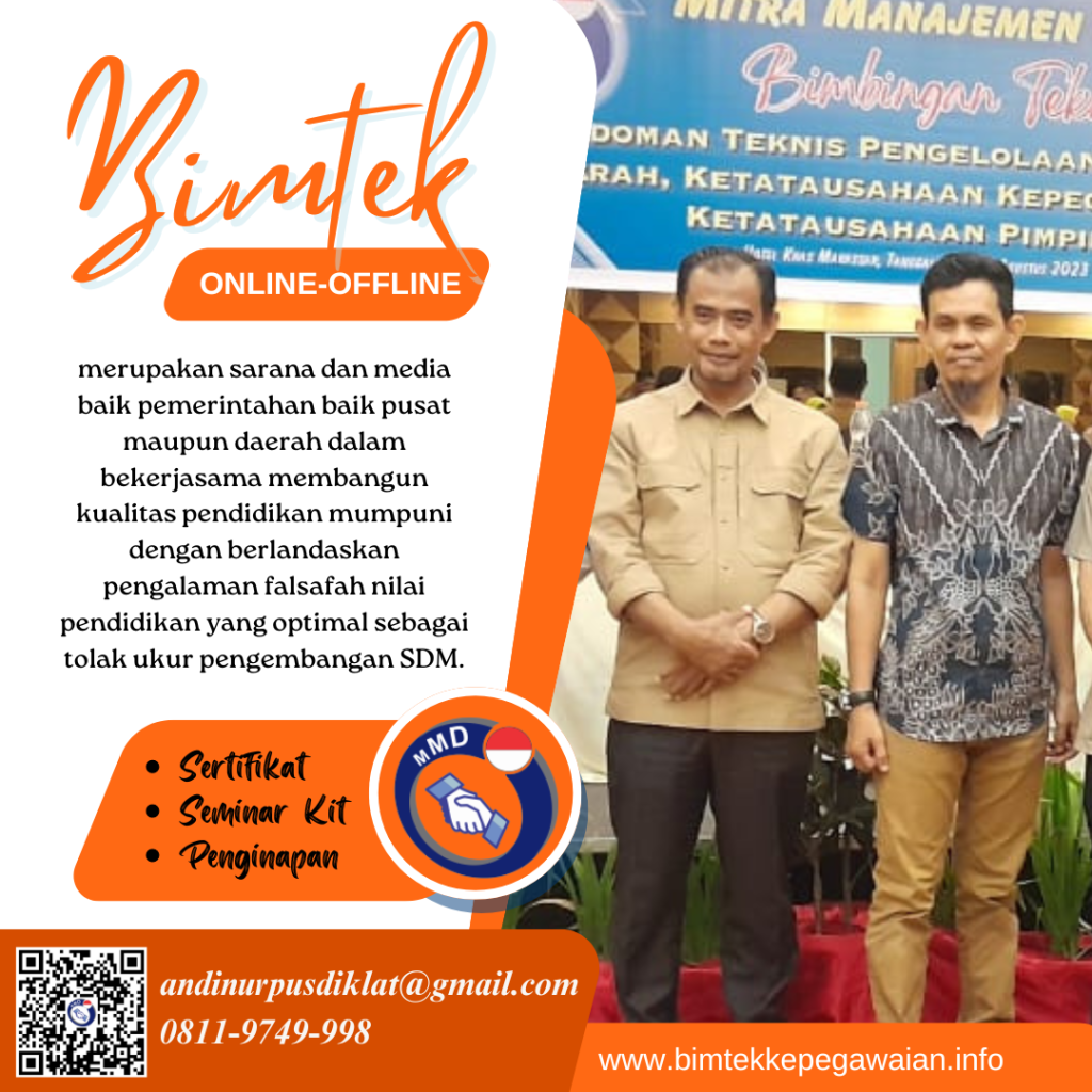 BIMTEK KOMPETENSI TATA USAHA SEKOLAH /TENAGA ADMINISTRASI SEKOLAH 2024 -2025