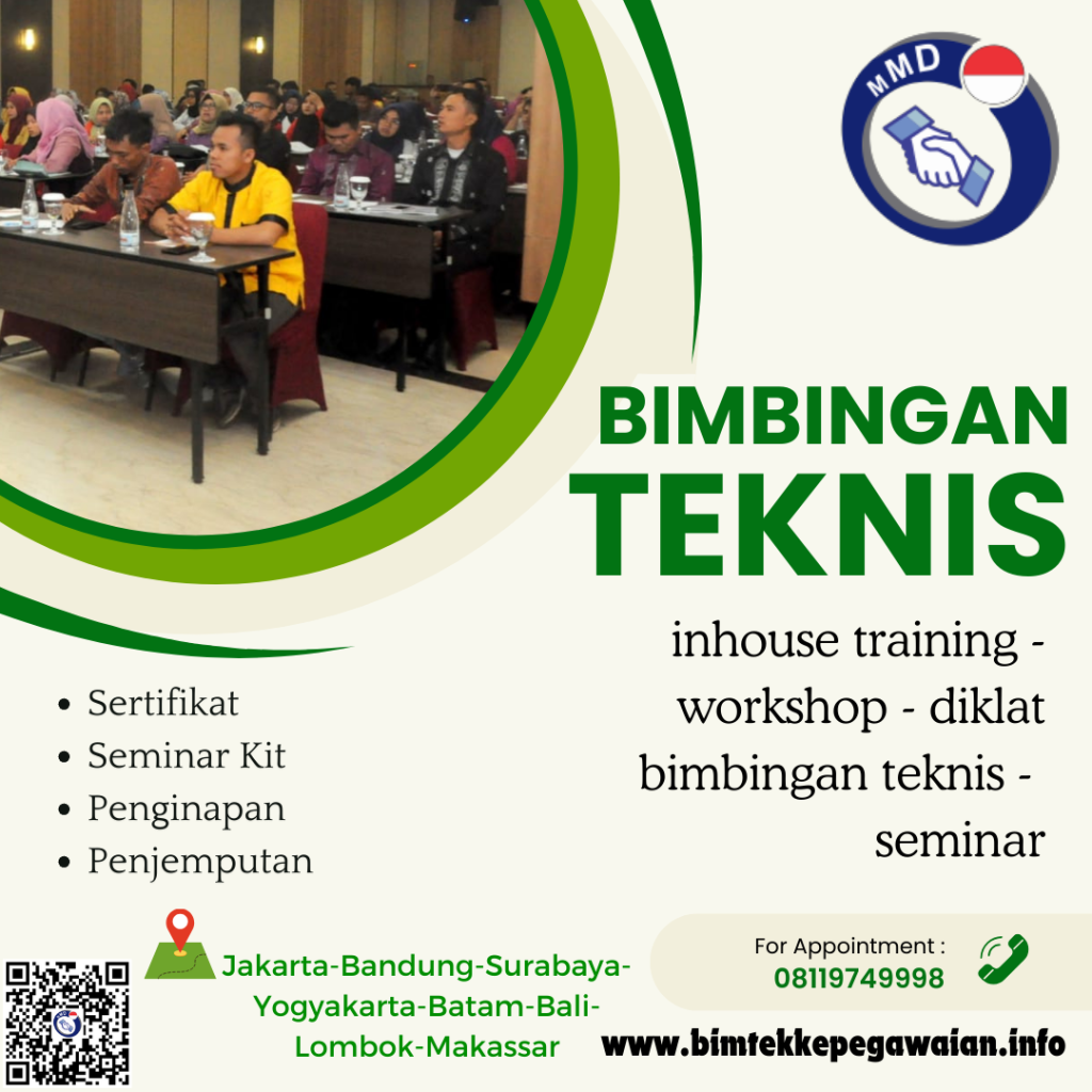 Bimtek Penyusunan Kontrak PBJ Pengadaan Barang Dan Jasa Pemerintah 2024-2025