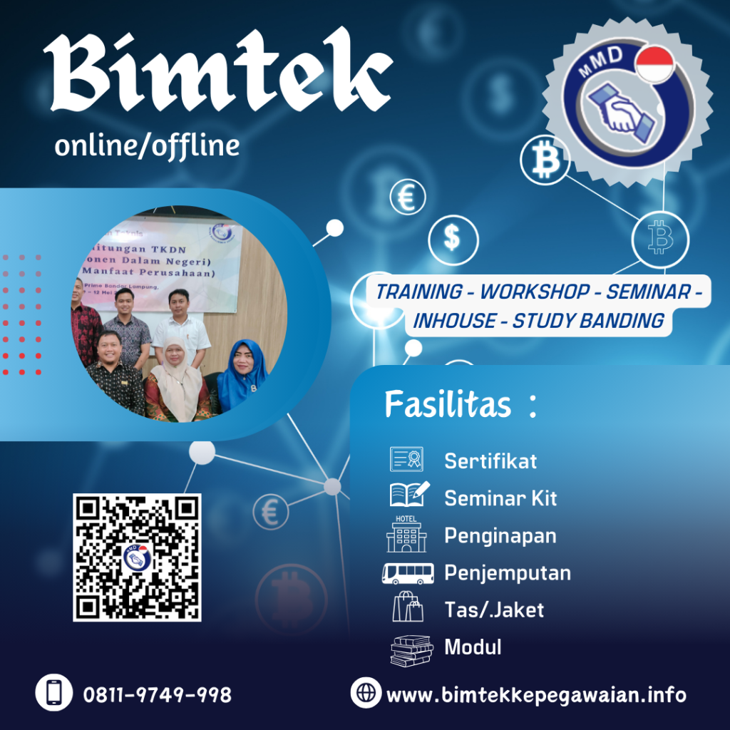 BIMTEK TKDN TINGKAT KOMPONEN DALAM NEGERI DALAM PBJP 2024 -2025