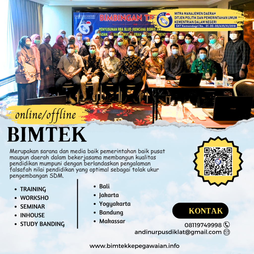 Bimtek SEB Kepala LKPP dan Mendagri Nomor 2 Tahun 2024 dan Nomor 000.3.3.2/2067/SJ Pedoman Penyusunan Peraturan Kepala Daerah (Perkada) tentang Pengadaan Barang/Jasa Pemerintah di BLUD