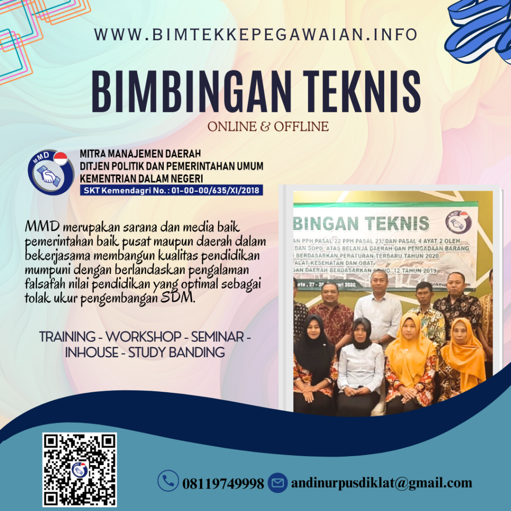 BIMTEK PEMBANGUNAN DAERAH 2024-2025