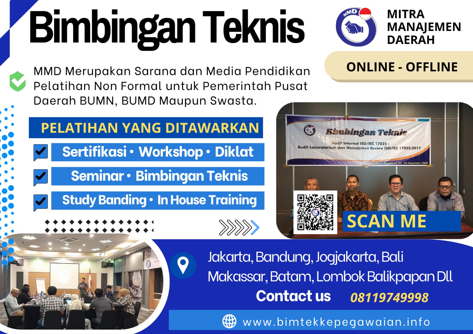 Bimtek Pelatihan Manajemen Laboratorium Berbasi ISO 17025 : 2017 ( Jadwal Tahun 2025 )