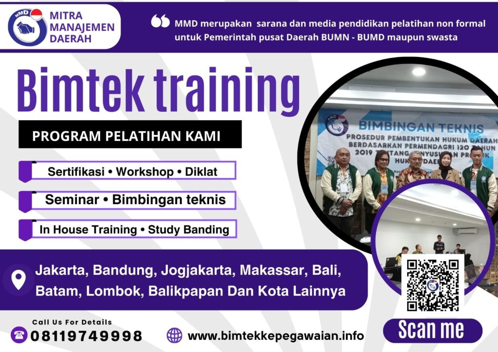 Bimtek Pengelolaan Dan Optimalisasi Barang Milik Daerah 2025