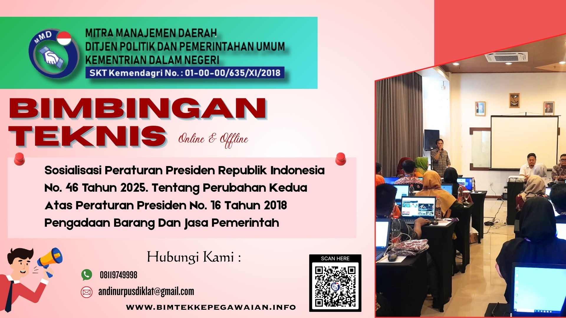 Bimtek Perpres Nomor 46 Tahun 2025 Pedoman Pengadaan Brang Dan Jasa Pemerintah