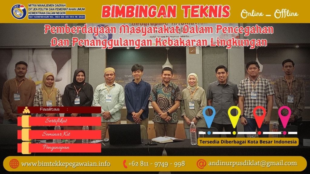 Bimtek Pemberdayaan Masyarakat Dalam Pencegahan Dan Penanggulangan Kebakaran Lingkungan