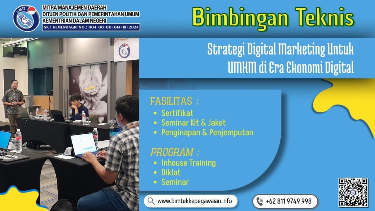 Bimtek Strategi Digital Marketing Untuk UMKM di Era Ekonomi Digital 2025