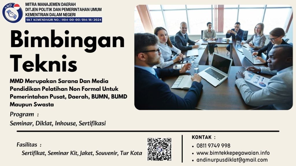 Bimtek Pemberdayaan Masyarakat dalam Pengembangan Pariwisata Daerah