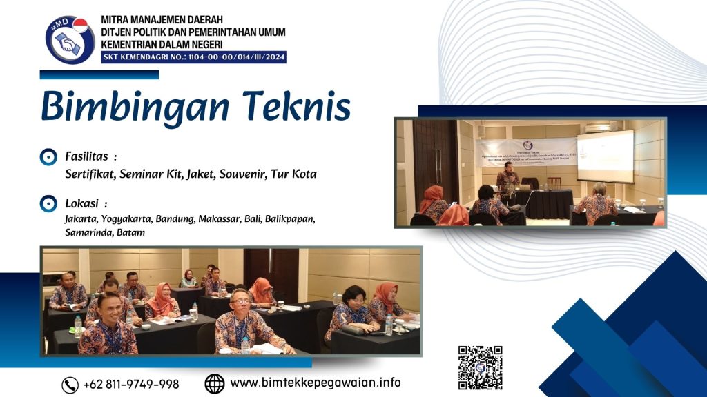 Jadwal Bimtek OSS RBA Tahun 2026