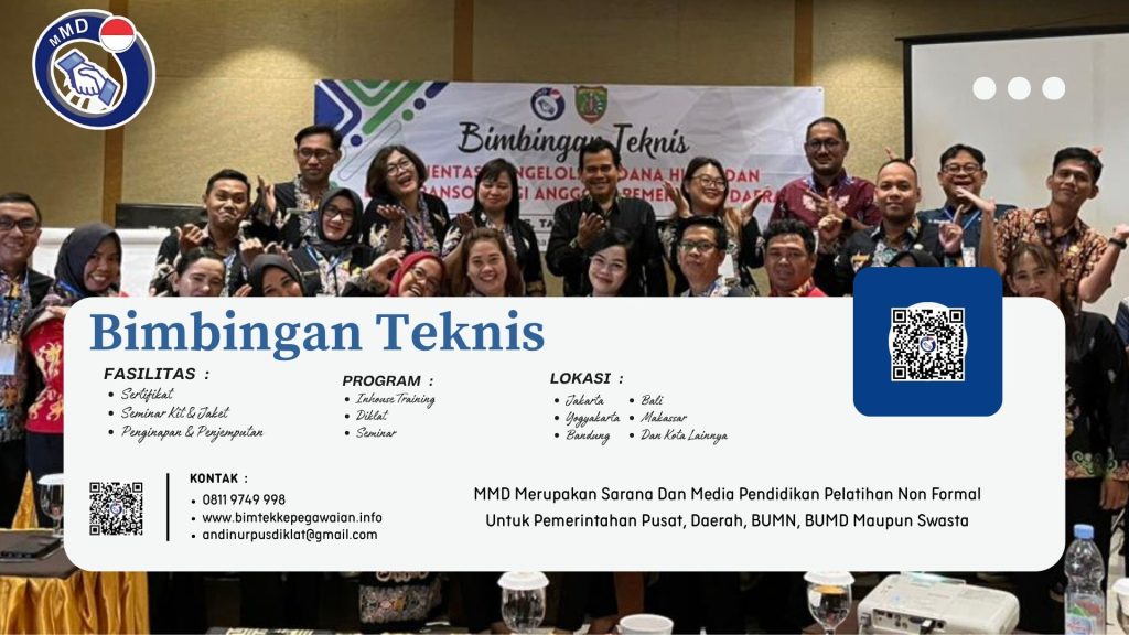 Jadwal Bimtek Keuangan Daerah Tahun Anggaran 2026