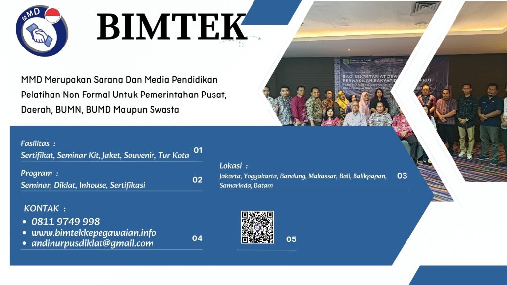 Info Jadwal Bimtek Pengadaan Barang Dan Jasa Pemerintah Level Dasar Tahun 2026 & Sertifikasi PBJP Level 1 Tahun 2026