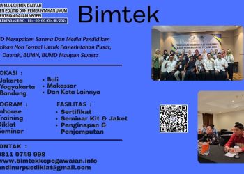 Bimtek Studi Kasus Keberhasilan Penerapan SOP di Pemerintah Daerah