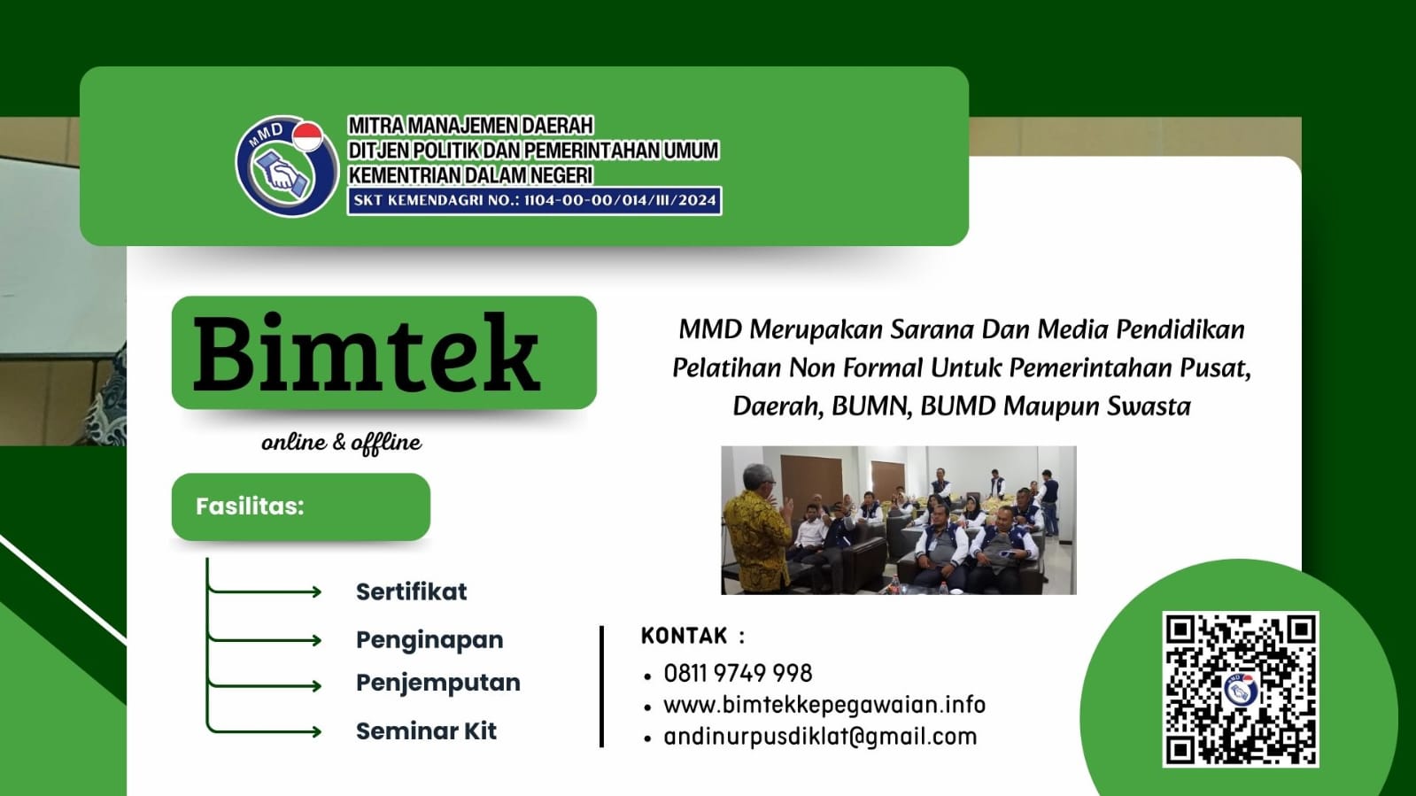 Bimtek Pelatihan Teknis Integrasi OSS RBA bagi Petugas Perizinan Daerah 2026