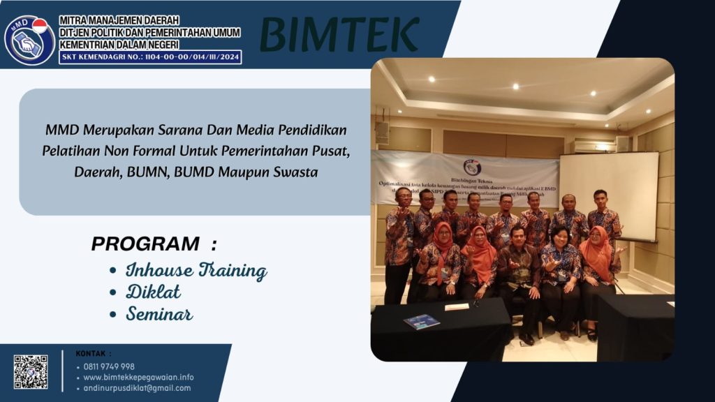 Bimtek Implementasi Visi Misi Kepala Daerah dalam Perencanaan Pembangunan 2026