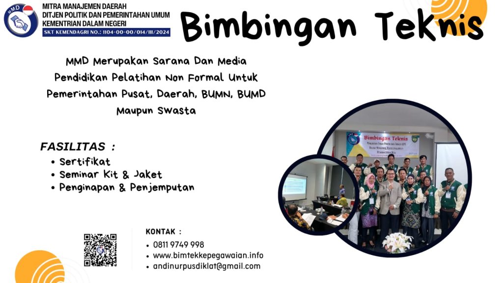 Bimtek Pengelolaan Keuangan Pemerintah bagi Bendahara Pengeluaran dan Bendahara Penerimaan Sesuai Ketentuan Terbaru 2026 - 2027