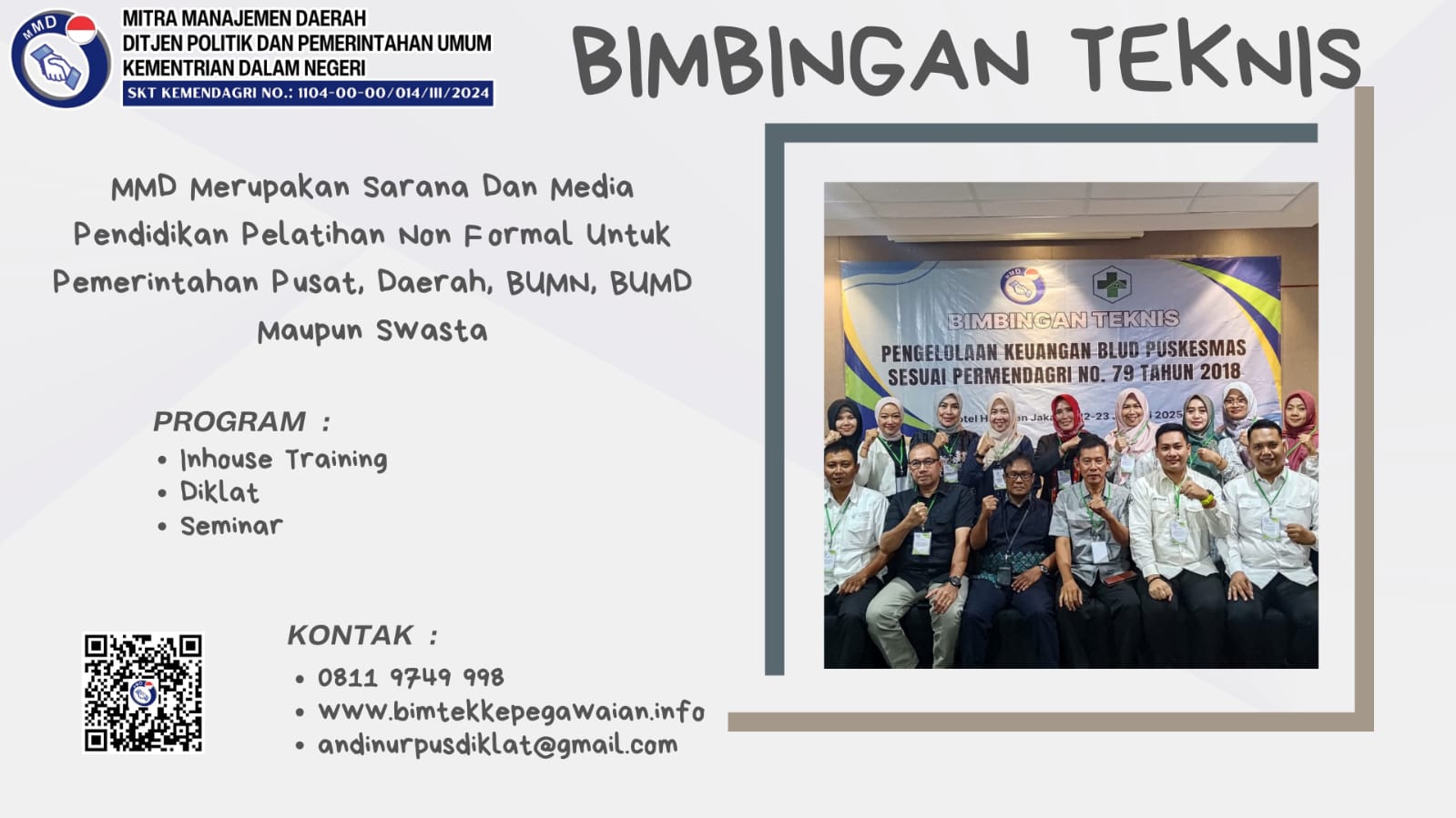 Bimtek Pelatihan Teknologi AI untuk Optimalisasi Layanan Masyarakat 2026
