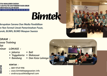 Bimtek Optimalisasi Penggunaan Aplikasi Keuangan Pemerintah dalam Mendukung Penatausahaan Bendahara yang Efektif dan Akuntabel Tahun 2026