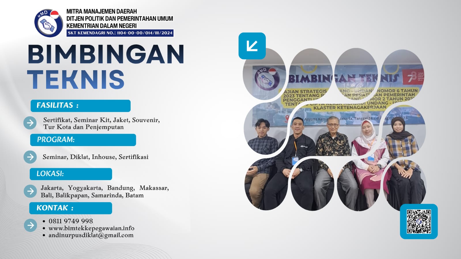 Bimtek Kompetensi Bendahara Pemerintah untuk Meningkatkan Akuntabilitas dan Tata Kelola Keuangan Daerah 2026 - 2027