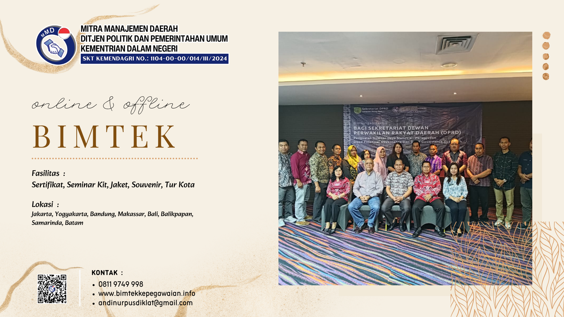 Bimtek Transformasi Layanan Administrasi Tata Usaha Sekolah Berbasis Digital Menuju Tata Kelola Sekolah Modern