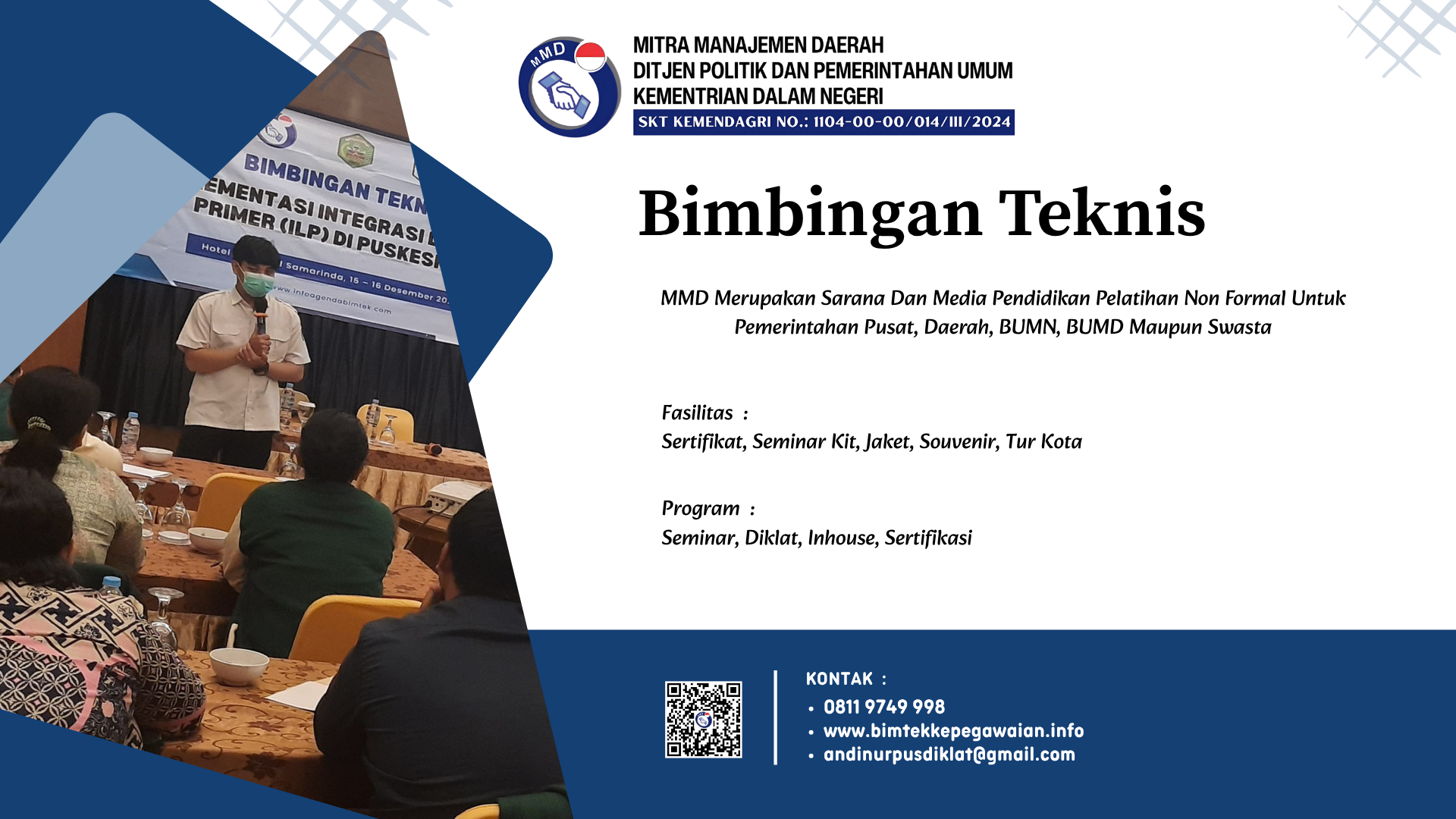 Bimtek Website Instansi Pemerintah dan Optimalisasi Pelayanan Publik Digital yang Efektif dan Profesional 2026 - 2027