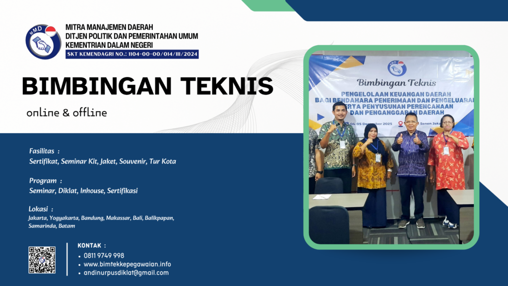 Bimtek Digitalisasi Tata Kelola Administrasi Kepegawaian Tenaga Kependidikan untuk Meningkatkan Efisiensi dan Akurasi Pengelolaan Data Tahun 2026